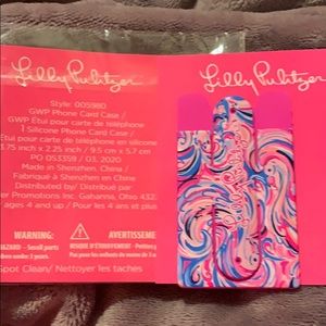 Lilly Pulitzer phone card case BNIP